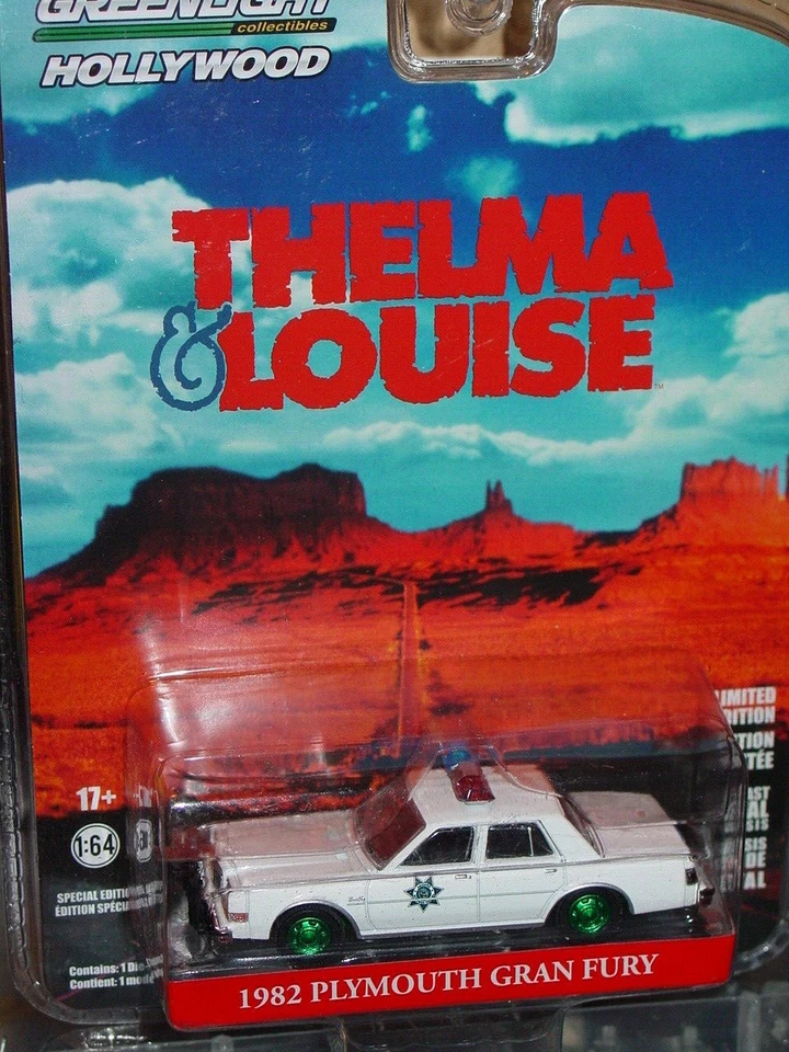 Greenlight Thelma & Louise 1982 Plymouth Gran Fury Green Machine Chase Mip Foto 4 de 4