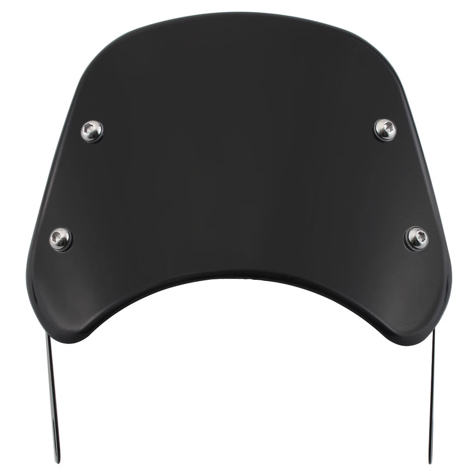 Carenado de faro redondo universal para motocicleta de 5-7"" para parabrisas delantero soporte pantalla Foto 3 de 4