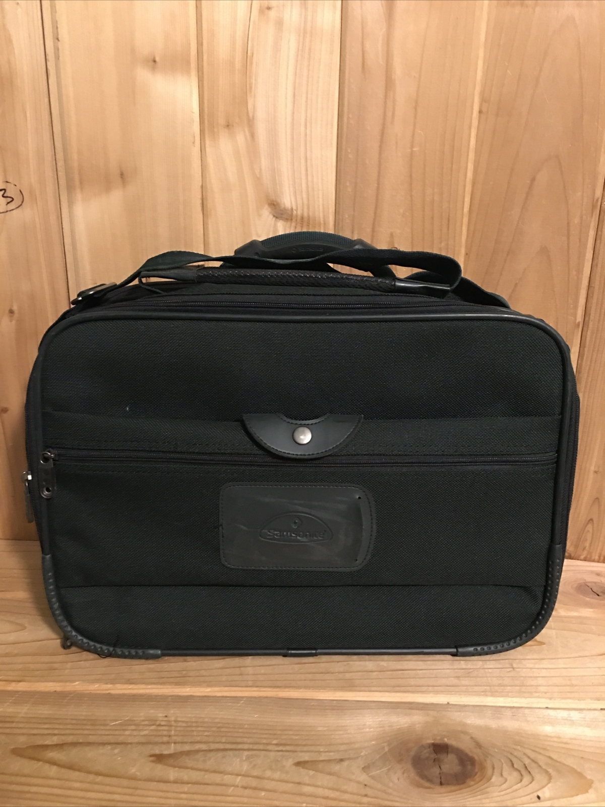 SAMSONITE Carry On Luggage Overnight Travel  Bag forest green-image