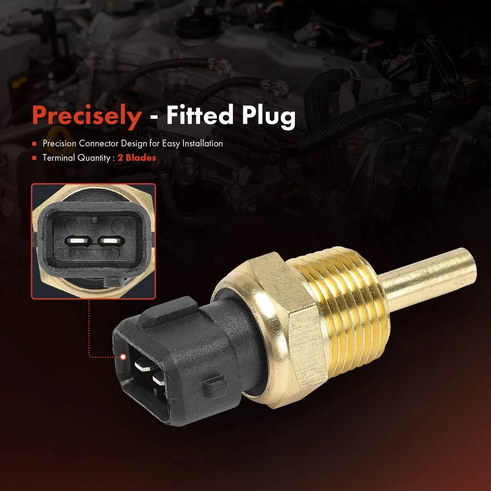 Sensor de temperatura do líquido de arrefecimento do motor para Daihatsu Charade 1988-1992 Rocky 1990-1992 - Imagem 3 de 4