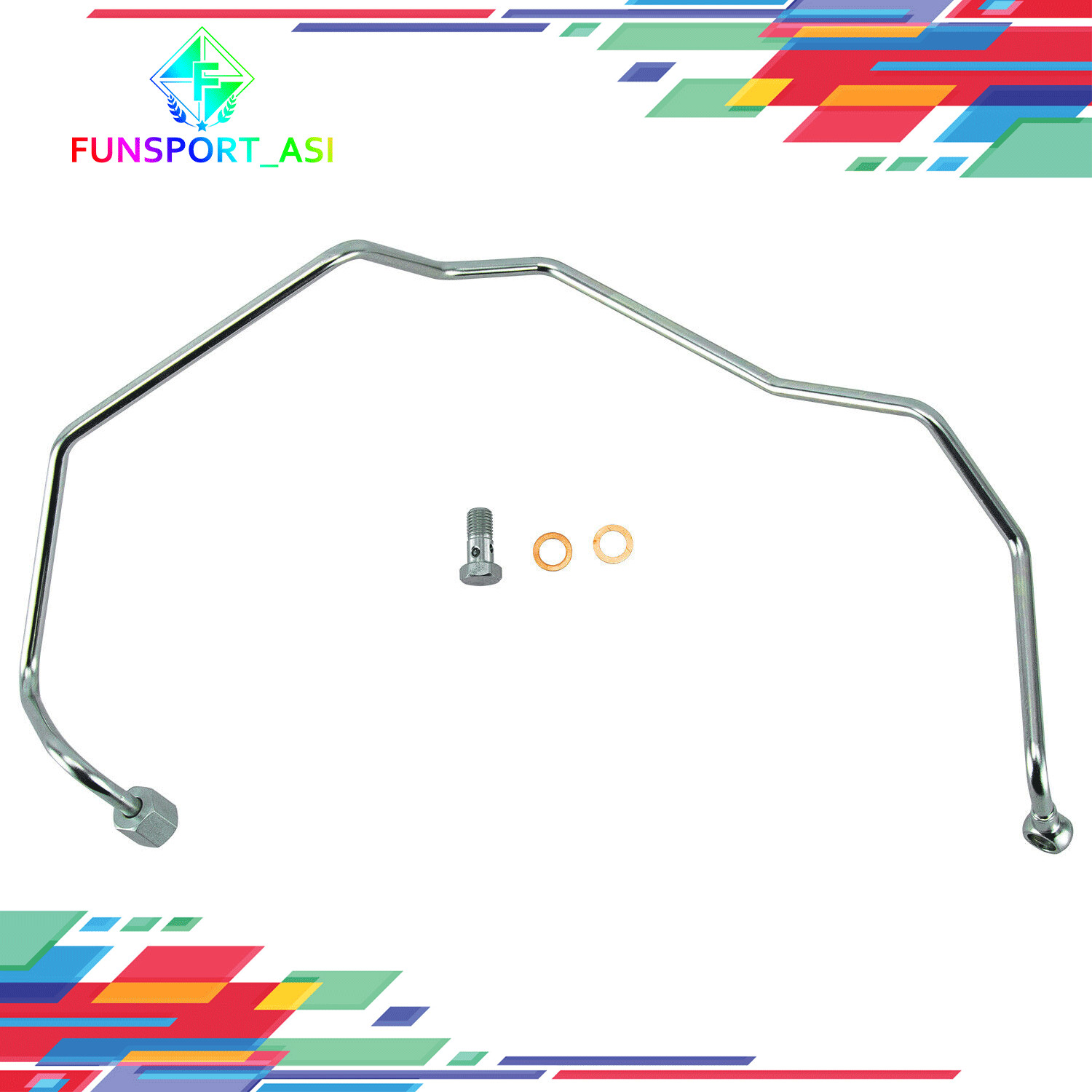 Turbo Turbocharger Oil Feed Line Fits VW Golf Jetta Beetle TDI ALH 1998-2004 99