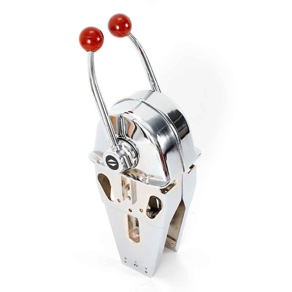 33C Top Mount Dual Twin Lever Marine Boat Engine Control Throttle Gear