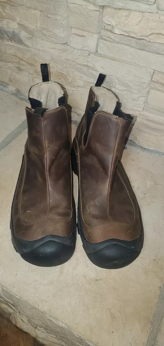 KEEN Men s Anchorage Insulated Waterproof Boots Size 13 eBay