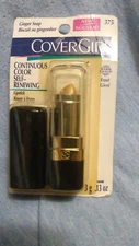 VTG Covergirl Lipstick Continuous Color  Ginger Snap 375 New NOS Discontinued