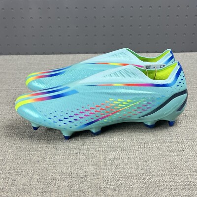 Adidas X Speedportal+ SG GW8420 Elite Blue Mens Soccer Cleats Size
