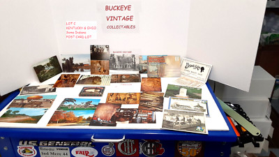 22+ Postcard lot, Indiana, Kentucky & Ohio, Some Early Cards & Advertising Cards