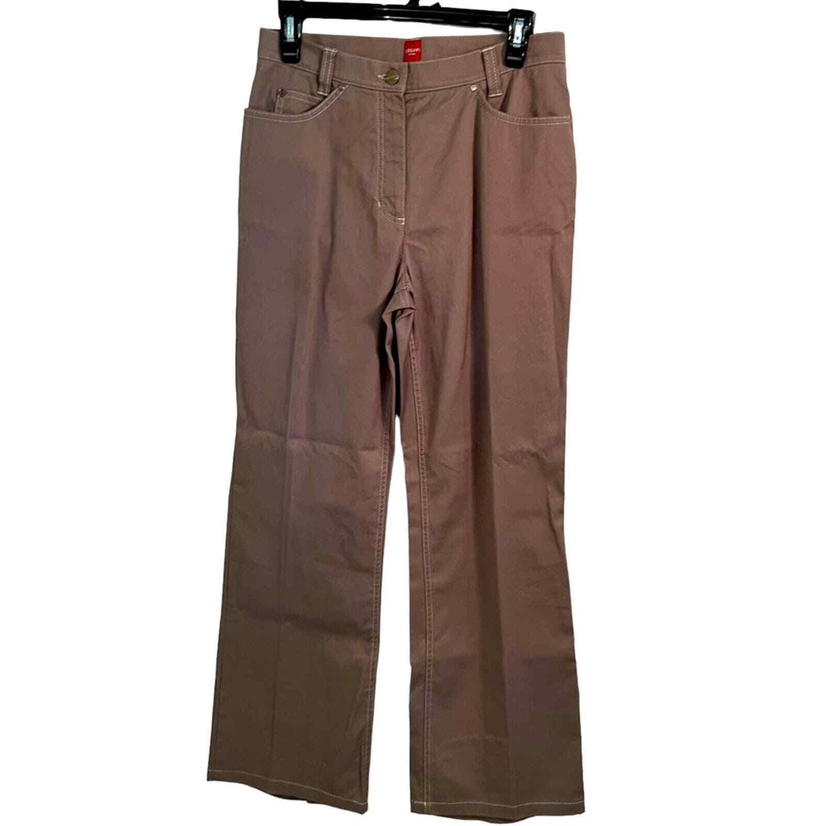 Olsen Europe Pants Size Unique Brown Straight leg Mona Trousers