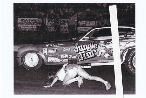 Vintage Drag Racing - "Jungle Pam" Hardy - "Jungle Jim" Liberman's Vega Funny Car