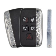 Used Jaguar F-pace F-type Smart Keyless Remote Fob Kobjtf10a W Uncut Blade
