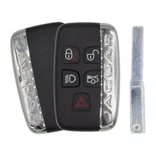 Used Jaguar F-Pace, F-Type Smart Keyless Remote fob KOBJTF10A W/ uncut blade