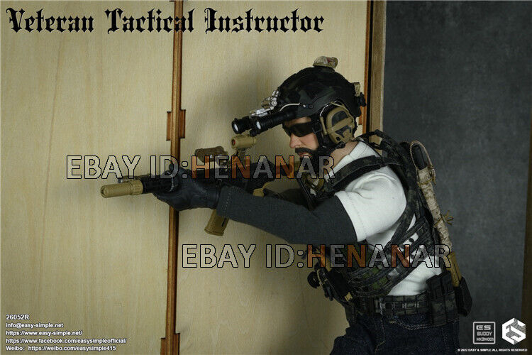 Easy&Simple 26052R 1/6 GBRS Veteran Tactical Instructor Easy&Simple 26052R 1/6 GBRS Veteran Tactical Instructor