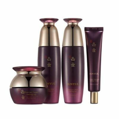 EUNYUL Premium Orientalische Kräuter Hautpflege 4er Set Hautlotion Augencreme K-Beauty