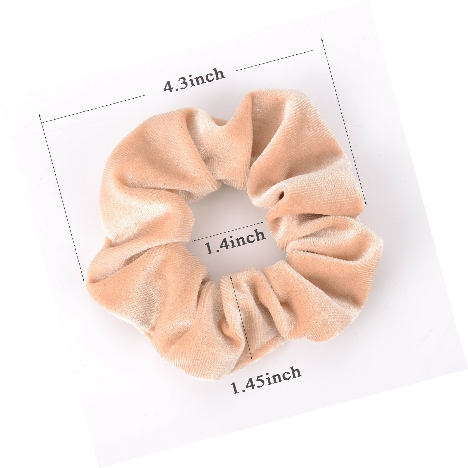 whaline 12 pieces hair scrunchies velvet elastics