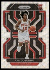 2021-22 PRIZM SILVER WAVE ROOKIE 271 Ayo Dosunmu - Chicago Bulls