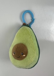 Squishable Plush Avocado Key Chain Bag Charm Kitsch Cute Stuffed Animal Toy Gift
