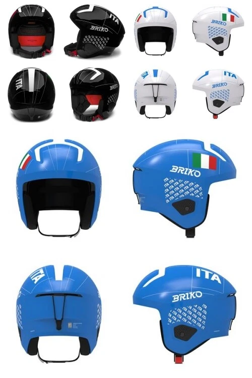 Briko Mammoth Casco Sci Uomo Donna - Rosso, Modello 211173W, Termico E Regolabile