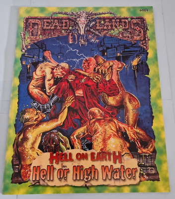 HÖLLE oder HOCHWASSER Szenario für DEADLANDS Hell On Earth RPG Pinnacle 6004