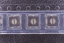 Lot of 2 x 3314J-1-202E Bourns Trimmer Potentiometer 2K Ohm 20% 1/4W 1 Turn SMT