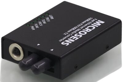 NEU - Microsens MS410512 Medienkonverter 100Base-FX / TX 2ST / 1RJ45