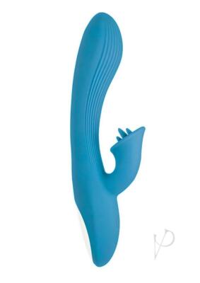 Goddess Lavish Desire Rechargeable Silicone Vibrator - Blue | eBay