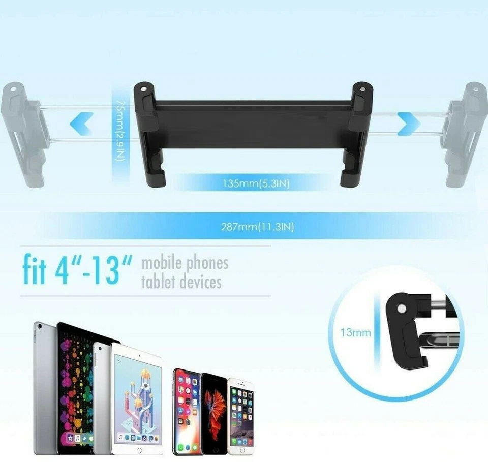 Lycan iPad Pro Air Mini Tablet iPhone Soporte con Bola de 1" (compatible con Ram Arkon) Foto 2 de 4