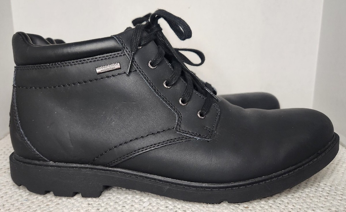 Rockport Men\'s Size 8 Storm Surge Plain Toe Boot Black Hydro-shield Waterproof 61GY2K6LvvL._AC_UY900_.jpg main image 4