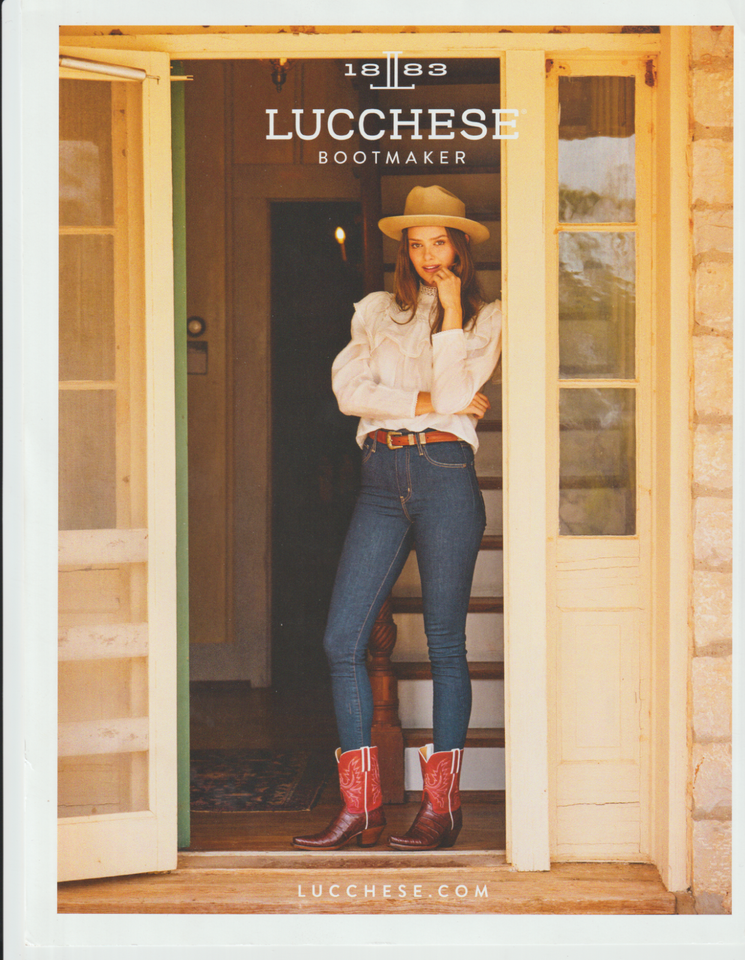 Lucchese Bootmaker Print Ad 8
