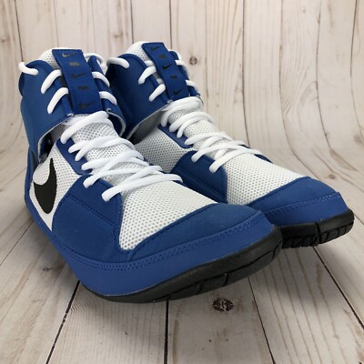 Nike Fury Wrestling Shoes MMA Combat Boxing Royal Blue Mens  display picture 2