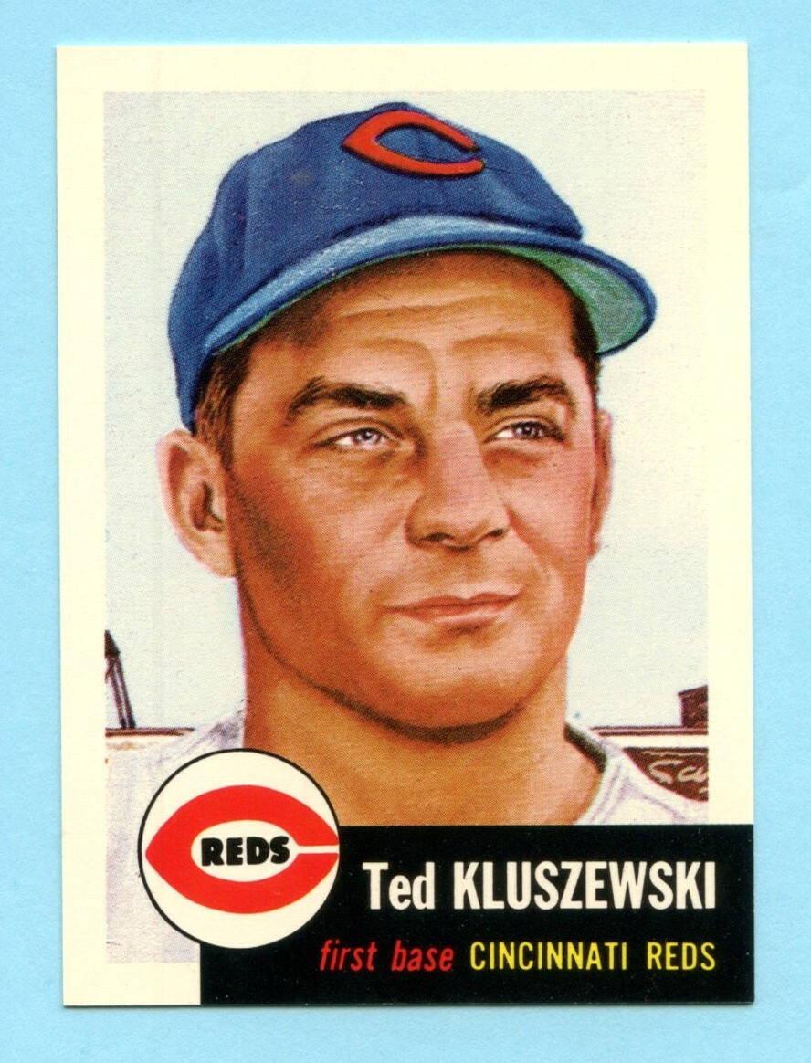 1953 Topps Archives #162 Ted Kluszewski - Cincinnati Reds