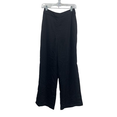 NWT Soho Women's Size S Black Mari Wide Leg Dress Pants