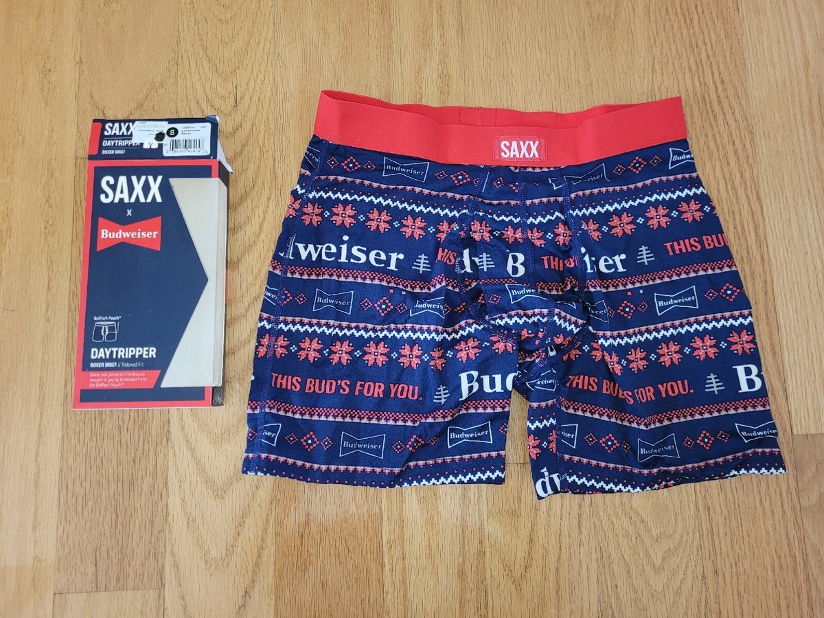 SAXX Budweiser Daytripper Polyester Boxer Choose Size