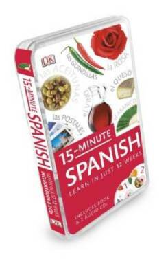 15-Minute Spanish (15-Minute Language Packs) - Hardcover By DK - GOOD