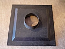 Table Saw Dust Collection Connection Hood,  12 3/8" x 12 3/8" with 4" hole