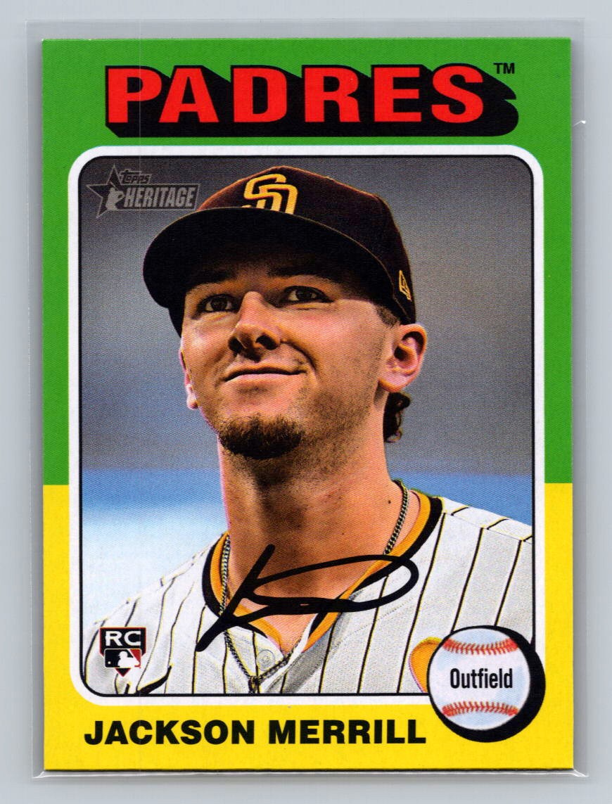 2024 Topps Heritage High Number #689 Jackson Merrill