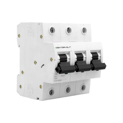 Leitungsschutzschalter MCB 10kA 3P 80A C80A LS-Schalter Doktorvolt DV-5459