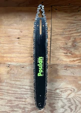 NICE 16" .050" 3/8 Poulan XXV CRAFTSMAN 2.0 Chainsaw Bar Oregon Chain - FREESHIP