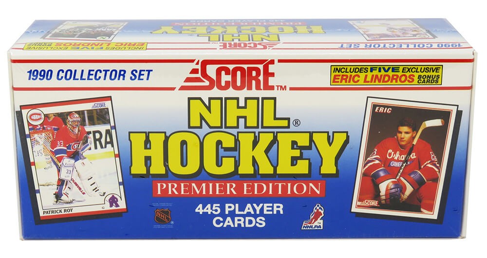 1990 Score Hockey Unopened Factory Sealed Set - 445 Cards (Jagr