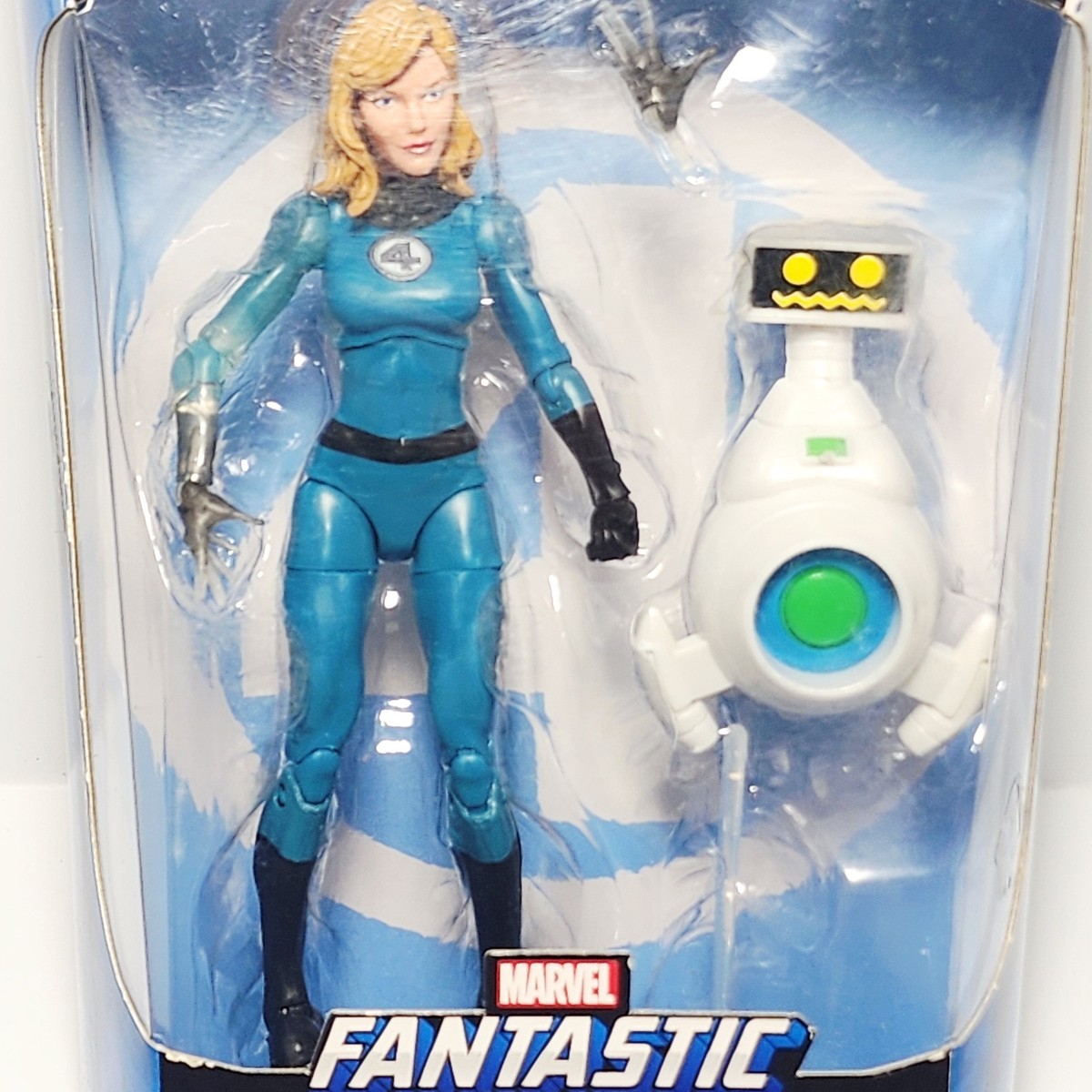 Beweegbare Actiefiguur Met Herbie Marvel Legends Fantastic Four - The Invisible Woman Susan Storm Actiefiguur (6 Inch) Fantastic Four Actiefiguur
