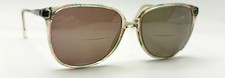 Vintage Safilo 5628 Green Pink Translucent Oval Sunglasses FRAMES ONLY