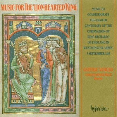 GOTHIC VOICES CHRISTOPHER PAGE - Music For The Lion-hearted King - CD - Import