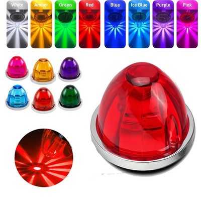 LED Wassermelonen Seitenmarker Licht Bremsblinklicht Lkw Anhänger Signal