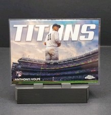 Topps Chrome Update Anthony Volpe Yankees Rookie Titans Refractor #CT-19