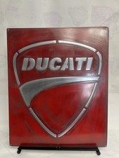 Ducati Vintage Metal Wall Sign 20x24handmade By Artisan Ducati Vintage Metal Wall Sign 20x24handmade By Artisan