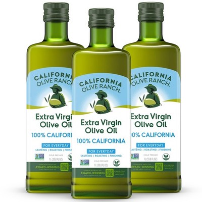 California Olive Ranch Everyday Olive Oil, 33.8 fl. oz., Set of 3