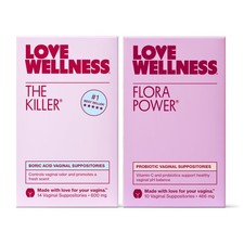 Love Wellness the Killer & Flora Power 2 Pack 99 Count for Internal Use