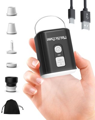 Aoypalp Mini Air Pump for Inflatables with 1600mAh Battery USB Rechargeable, ...