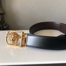 NIB VERSACE Medusa Reversible Belt