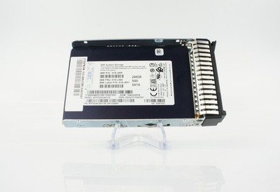 IBM 240GB 6G SATA SSD 2.5''SFF Solid State Disk+Storage Carrier-01EJ260 / 01EJ485