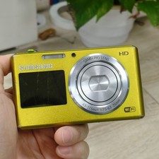 Samsung DV150F Digital Camera 16.2MP 5x zoom Dual LCD Screen English -90 New