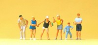 Preiser 14079 Zuschauer (6) Standard Ho/Oo Figuren Satz